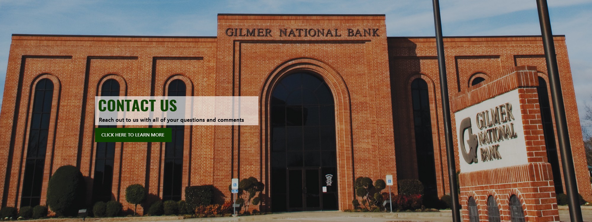 Gilmer National Bank Gilmer, Texas